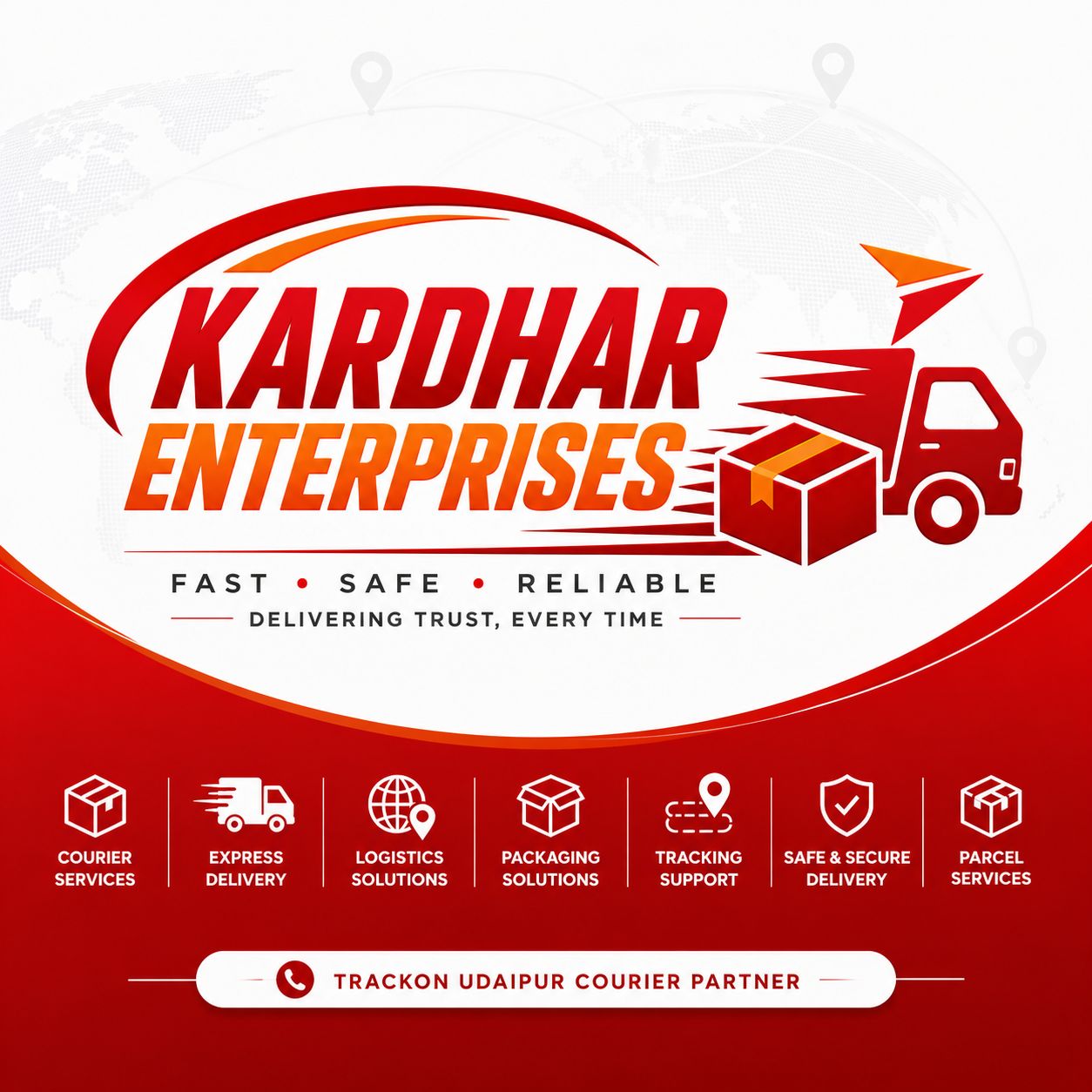 Top 5 Courier Companies in Udaipur , kardhar enterprises